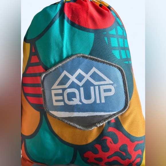 Equip Nylon Colorful Patterned Travel Hammock (NEW) One Person Capacity - Picture 2 of 4